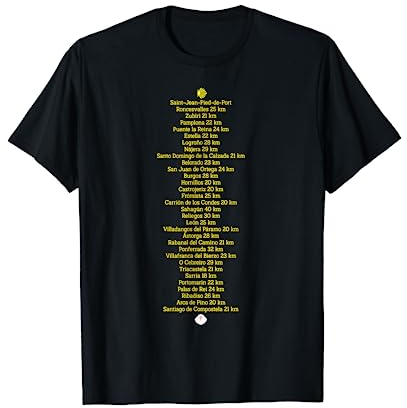 Chemin de SaintJacques de Compostelle Coquille Saint-Jacques T-Shirt