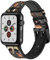 Innovedesire Japan Art 108 Heroes of Suikoden Cinturino in Pelle e Silicone Smartwatch per Apple Watch iWatch Taglia 38mm/40mm