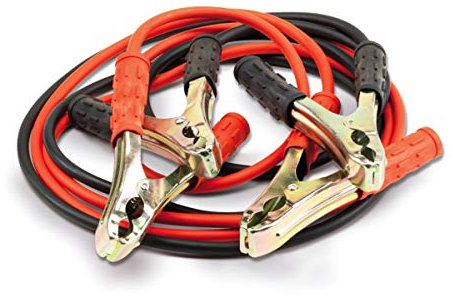 Kit Cavi Per Avviamento Batteria 800 Ampere Per Soccorso Emergenza Auto Moto Sezione Rame 10mmq 2,5 Metri