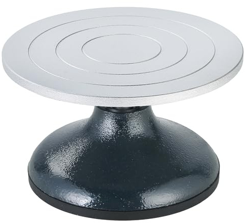 MAOPINER Diameter Sculpting Wheel | Heavy Duty Turntable Pottery Sculpting Wheel | All Cast Iron Metal Construction Joint with Ball Bearings (7 inch)
