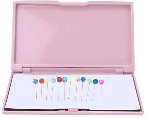 11 x 6.5 cm Magnetic Needle Storage Case Magnetic Needle Keeper Sewing Knitting Pin Holder Case Organizer Container DIY Sewing Stitching Pin Storage Box