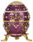 Faberge Ei Schmuckkästchen,Zinklegierung Vintage Handbemalt Einzigartiger Aufklappbarer Schmuckringhalter Sammlerfiguren Aufbewahrungsboxen für Hochzeitsdekoration, Kunstsammlung,Weihnachtsgeschenke