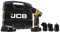 JCB 12V 4 in 1 Cordless Drill Driver, 2.0Ah Battery, Fast Charger, Variable Speed & Built in LED Light, 19+1 Position Torque in Power Tool Case, 3 Year Warranty