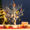 Sziqiqi 80cm Weiß Oster Deko Baum Osterbaum Äste und Zweige Deko Groß Künstliche Bäume Wunschbaum Hochzeit Dekobaum Dekozweige Ostern für Weihnachten Geburtstag Halloween Party Tischdekoration