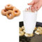 Donut Mould Easy Fast Portable Donut Maker Manual Waffle Dispenser Doughnut Machine Arabic Waffle Plastic Lightweight Deep Fry