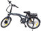 ePals E-Bike Klapprad 20 Zoll mit 3 Unterstützungsstufen und viele Display Funktionen, bis 25 km/h - aus Aluminium - Graublau - faltbares Elektro Fahrrad, Pedelec Citybike für Damen und Herren