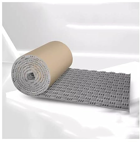 XILYZMO Akustikschaumstoff Matten, Selbstklebend Unterstützung Akustikplatten, Schaumstoffkeile Wandplatte, Wand Ktv Schaumstoffplatte, Längenanpassung Grau (Farbe : 2.76in, Größe : 39x1378in)