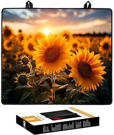 Kitchenraku Hob Cover 61x53cm, Electric Hob Covers, Ceramic Hob Covers, Induction Hob Covers, Glass Hob Covers, Hob Covers for Electric Cookers to Protect from Scratches (CMT11 E, 61x53cm)
