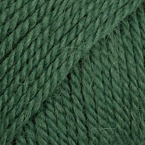 DROPS Knitting Wool - Nepal Alpaca Aran Crochet Yarn Suitable For Accessories - 8921 UNI Dark Ivy