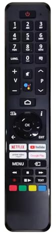 ALLIMITY Telecomando Sostituzione adatta per Panasonic TV TX-65LX650E TX-65LX650EZ TX-40MS490E TX-55LX650EZ TX-55LX670E TX-50LX670E TX-50LX650EZ TX-55LX650EZ TX-65LX670E TX-65LX670E