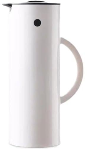 OATTIS Thermal Coffee Carafe 1L/33.8OZ Thermal Coffee Carafe, Glass Liner Design Vacuum Flask, Thermal Carafe for Brewing Coffee and Tea Hot Beverage Dispenser