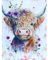 TOSTOG 5D Diamond Painting Kits Cow,Diamond Art Kits for Adults Round Full Drill Diamond Art Animals Picture Crystal Art for Home Wall Decor 30x40cm/12x16inch
