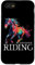 Hülle für iPhone SE (2020) / 7 / 8 Reiten Pferd Mädchen Lustig Reiten