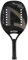 Shark Beach Tennis Schläger Black Pro | Carbon 3K mit Mikrogranulat Face Texture | für professionelle und fortgeschrittene Spieler