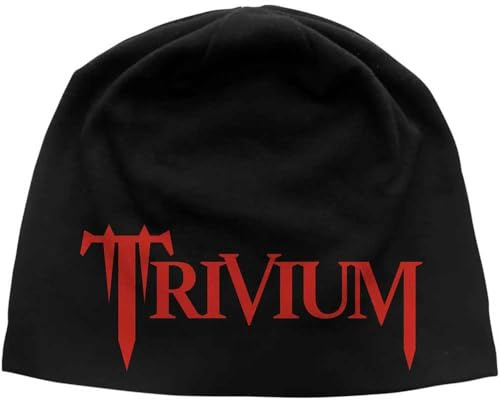 Trivium - Beanie-Mütze mit Logo für Erwachsene, Uni, Schwarz , One size