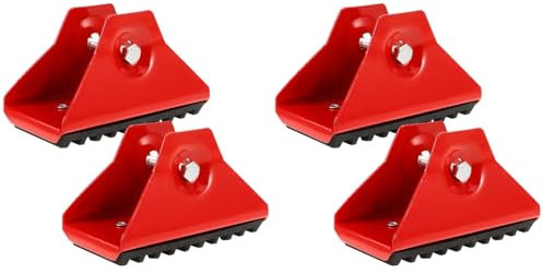 HOMSFOU 4 Piezas Cubierta De Pie Móvil Escalera Plegable Almohadillas Para Pies Protector De Pie De Escalera Accesorios De Escalera Estabilizador De De Escalera Protectores De Pies