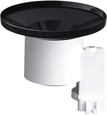 WH40 Regenmesser-Sensor, selbstentleerender Regensammler, Regensensor for den Außenbereich, nur for Haus- und Gartenzubehör(433MHz)