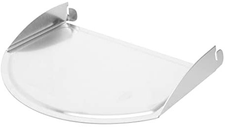 BESPORTBLE Set Di Utensili Da Cucina Per Esterni Griglia Per Barbecue in Lega Di Alluminio Tavolo Laterale Ripiano Per Spezie Portatile Accessori Per Barbecue Argento