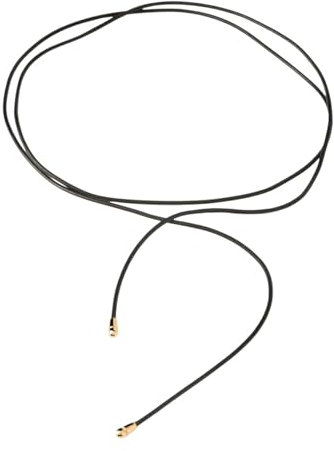 PDPaola Halskette mit Lederschleife Dana CO01-930-U für Damen, 95 cm, Sterling Silber Leder, Kein Edelstein