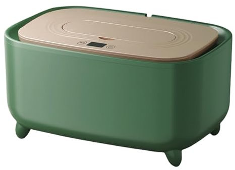 Wet Wipes Dispenser, Smart Toddler Diaper Wipe Warmer mit LED-Licht, 24 x 12 x 10 cm, Wärmeverteilung, leiser Betrieb, tragbarer Warmer für Zuhause, Kindergarten, Reisen