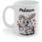 Teecustom Mug Hérisson Personnalisé – Tasse Café Mignonne et Énergique avec Prénom – Cadeau Original (Lapin)