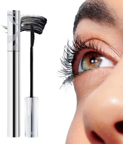 Extensionist Mascara, 2026 Wimpernserum,Mascara Wimperntusche Wasserfest Schwarz, Wischfest Lash Serum für Volumen und Definition (Schwarz)