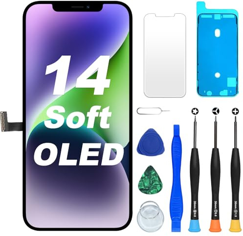 Digi4U Soft OLED für iPhone 14 Display Bildschirm Ersatz