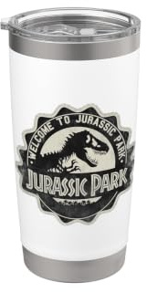 Jurassic Park Welcome to Jurassic Park Doppelwandiger Edelstahl-Thermobecher