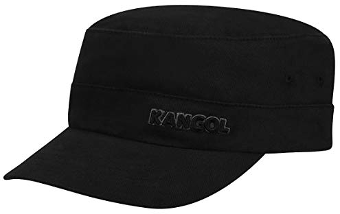 Kangol Flexfit Urban Army Cap Fullcap Armycap Military Damencap Herrencap (XXL (62-63 cm) - schwarz)