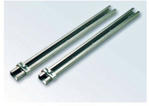 MEPA Wannenleiste für Wannenrand, Befestigung, Abstützung Badewanne, Duschwanne, PVC, Weiß