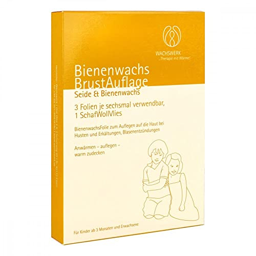 Bienenwachs Brustauflage Schaf/Woll/Vl.Wachsw.
