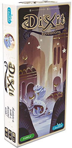 Libellud , Dixit Expansion 7: Revelations, Board Game, Ages 8+, 3 to 8 Players, 30 Minutes Playing Time