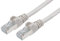 PremiumCord Patch Cable Cat 6a S/FTP, 10Gbit/s, Cable Ethernet, LAN, Conectores RJ45, Flexible y Robusto, AWG 26/7, Conductores 100% CU, Gris, 5 m