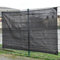 Gewebe für Bauzaun Bauzaunnetz (schwarz, 1,80m x 3,45m)