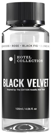 Aroma360 Hotel Collection Diffusore Olio - Velluto Nero - Aromaterapia Olio Essenziale Fragranza - Agrumi Zesty, Fico Nero Succoso & Rosa Floreale - 120ML 4.1 Fl oz