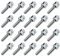 20x Radschrauben M12x1,5 SW17 35mm Kugel Radbolzen Längenauswahl