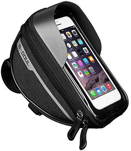 Sacoche de vélo pour écran tactile - Accessoire Vélo Étanche - Pour téléphone portable - Pour VTT - Pour smartphone et GPS