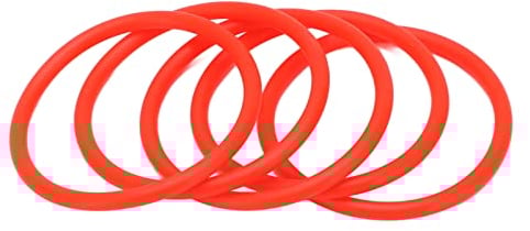 Alomejor 5pcs Mountain Bike Front Fork Dust Oil Proof Seal Ring Bicycle Shock Absorber Front Fork Sponge O Ring