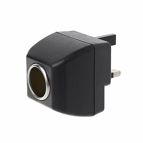 BODYA 100-240V AC Mains Plug to 12V DC Cigarette Lighter Socket Car Van Charger Power Adapter