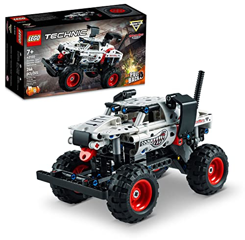 LEGO Technic Monster Jam Monster Mutt Dalmatien 42150, Jouet de Camion pour Enfants, garçons et Filles à partir de 7 Ans, Jouets de Course 2 en 1, idée Cadeau d'anniversaire, Multicolore
