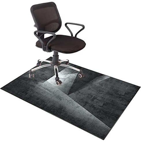 EYZO Bodenschutzmatte Gaming Bürostuhl Stuhlmatten für Hartböden und Teppich Stuhlunterlage Gaming Bodenschutzmatte Bürostuhl Matte Bodenmatte rutschfest Bürostuhlunterlage 70 x 100 cm Stuhlmatten