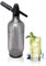 Smoky Dog,Premium-Glas-Soda-Siphon mit Edelstahl-Mesh-Abdeckung – Vintage- und Retro-Kohlensäure-Maschine, klassischer Soda-Maker, verwenden Sie 8 g CO2-Kartuschen (nicht im Lieferumfang enthalten)