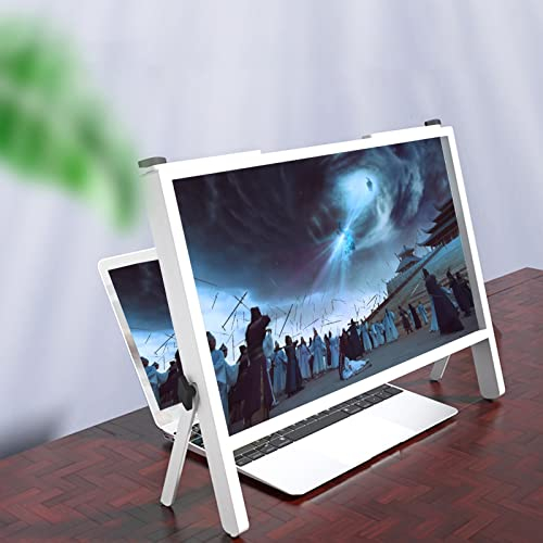 Computer-Bildschirmlupe, ultraklare Blu-ray 3-Fach-Vergrößerungslinse, Faltbare Computer-Laptop-Telefonhalterung, physische Lupe