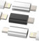 Adattatore da USB C a Lightning Charger Converter (Set di 3) iPhone Jack Femmina USBC Maschio Presa Mini Apple Cable Type Charger Adapter Compatibile per Huawei Xiaomi Redmi Google Samsung Galaxy LG