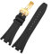 NRYCR Schwarz Silikon gummi Armband Für Audemars für Piguet Strap 28mm Uhr AP Band männer Armband schmetterling schnalle werkzeuge, 28mm, Achat