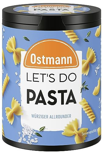 Ostmann Gewürze - Let's Do Pasta Allrounder | Ostmann X Sturmwaffel | Würziger Allrounder mit mediterranen Kräutern für Pasta | 70 g in recyclebarer Metalldose