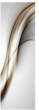 Fridge Stickers to Cover Full Doors 3D White Gold Self Adhesive Refrigerator Door Sticker Professional Vinyl Wallpaper 100X180Cm