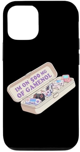 Hülle für iPhone 14 Im On 500mg Gamenol Funny Sarcasm Gamer Nerd Gaming Boy
