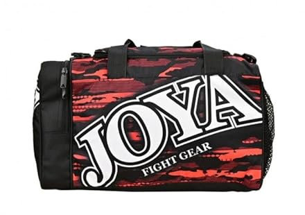 JOYA Sporttasche - Rot - Camo V2 - Gym Bag Herren & Frauen - Trainingstasche - Kickbox Duffel Bag - Gym Tasche - Fitness Tasche - Hergestellt aus hochwertigem Nylon - 45 x 28 x 28 cm - Joya Gear