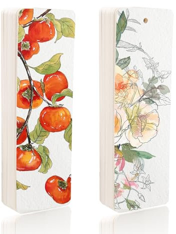 Sxutop 100 Fogli Carta Acquerello 300 g/m² Album Acquerello 5 x 15 cm Carta Acquerello Cotone Watercolor Paper Bianco Cartoline Acquerello per Fai Da Te Cartoline Blocchi Appunti Biglietto d'Auguri